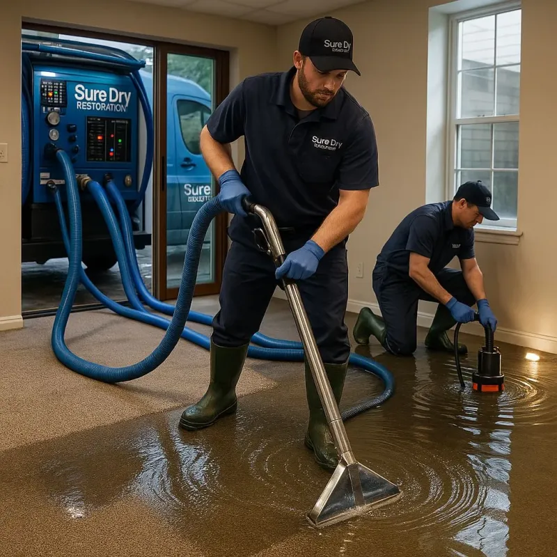 Water Extraction and Removal process in Moose Lake, MN